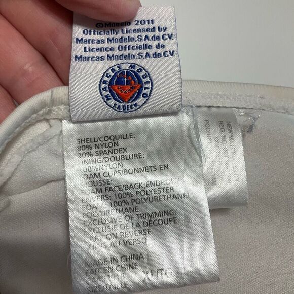 Corona string bikini Y2K White with Logo XL - Picture 9 of 13